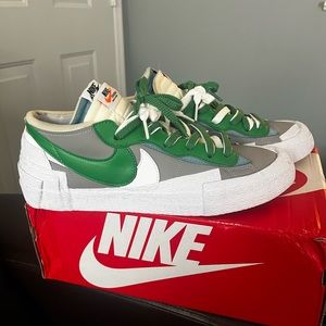 Nike Blazer Low x Sacai Classic Green Men’s Size 10.5